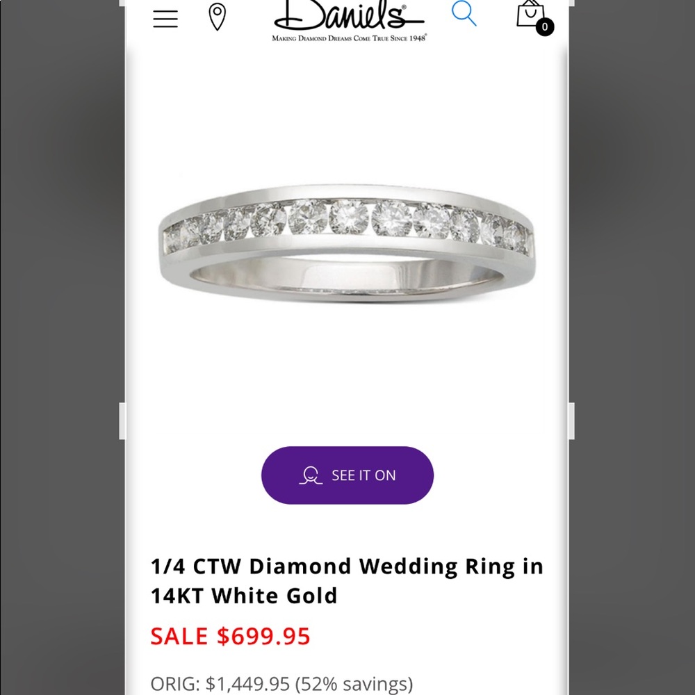 Daniels Wedding Band